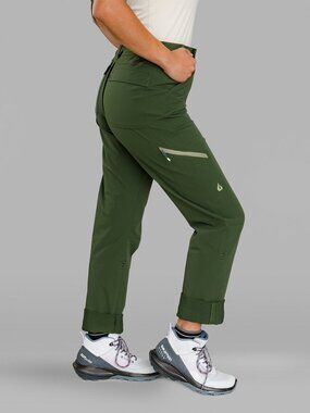 Gnara Dark Green GoThere Hiking Pants- Womens Size 14 Gorpcore, Utility, Outdoor